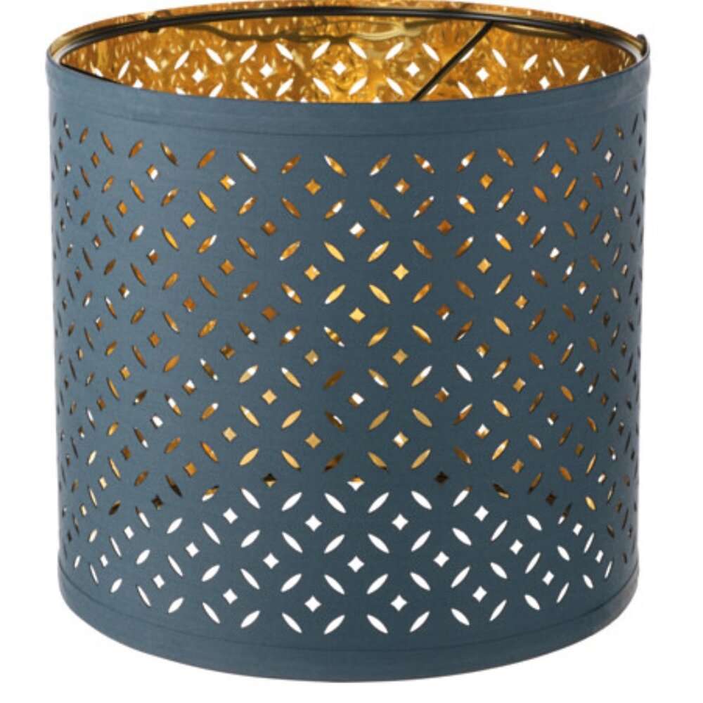 IKEA NYMO 13" Lamp Shade in Blue